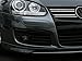 06-09 Volkswagen Jetta MK5 Open Vent Fog Light Grilles - Black (2006 2007 2008 2009)