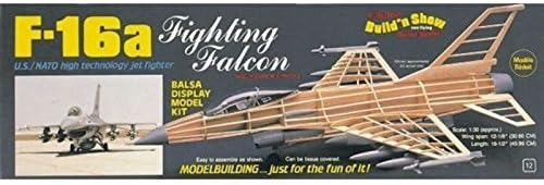 GUILLOW's F-16 Fighting Falcon Model Kit by Guillow's