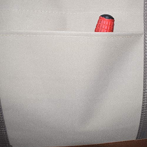 KINGEE Kaminholztasche Allzweckkorb Aus Oxford, Holztasche Korb Für Kaminholz, Faltbarer Aufbewahrungskorb Mit Griffen… – Bild 7