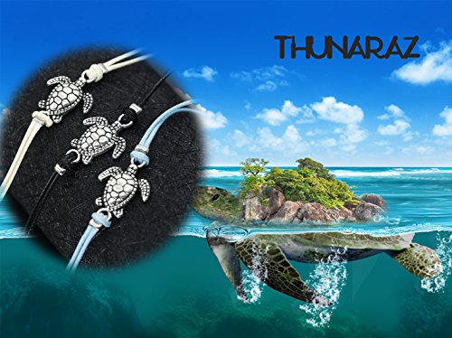 Thunaraz 12PCS Anklet for Girl Women Anklet Bracelets Adjustable Chain Beach Foot Jewelry Set