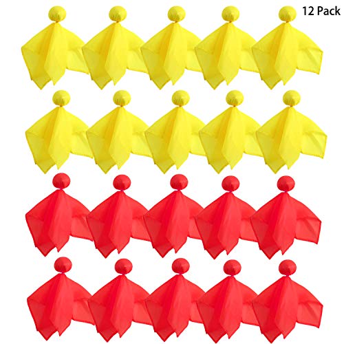 image for Trounistro 12 Pack Football Penalty Flag Sports Fan Tossing Flags for 