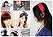 BMC 10pc Assorted Fashion Rabbit Ear Wired Hair Tie Headband Scarf Wrap-Mix Lot Multicolor