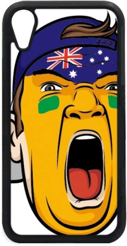 Australia Flag Facial Makeup Head Screaming Cap for iPhone XR Case for Apple Cover Phone Protection