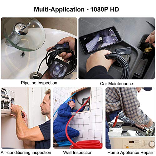 NIDAGE Wireless Endoscope for Automotive Inspection SemiRigid Flexible