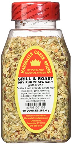 Marshalls Creek Spices Grill and Roast Dry Rub with Sea Salt, 10 Ounce