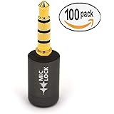 Webcam Cover Mic-Lock 3 PK – Audio Hacker Shield Blocks Audio Hacking - Laptop, Smart Phone, Tablet, Desktop Computers Mic Blocker by WebCamera Cover