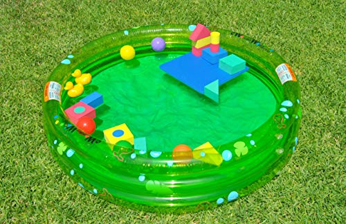 EWONDERWORLD Non-Toxic Floating Waterproof Foam Building Blocks Bathtub Toys for Children w/ Tote Bag: Non-Recycled Quality & Lead Free