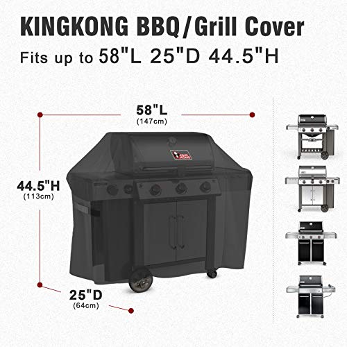 Kingkong 7130 Grill Cover for er Genesis II 3 Burner Grill and