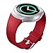Lakvom Silicone Sport Style Watch Band for Samsung Gear S2 - Red
