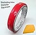 VViViD Wrap Cut 32ft (10M) Vinyl Wrap Edge Cutting Detailer Tape (3 Rolls + Squeegee)