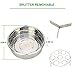 ZOEES Popular Instant pot accessories Set 6 in 1 - Steamer Basket Rack & Egg Bites Mold & Egg Steamer Rack & Silicone Pinch Mitts & Silicone Pot Pad - Fits Instant pot 5/6/8 quart Pressure Cooker
