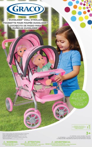 graco doll double stroller