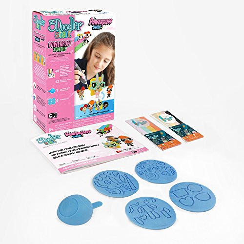3Doodler Start Licensed Powerpuff Yourself Actikity Kit (3D Pen Not Included) 3DS-PPY-COM