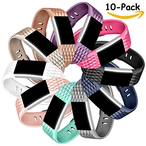 Vancle bands for fitbit charge 2, soft comfortable char…