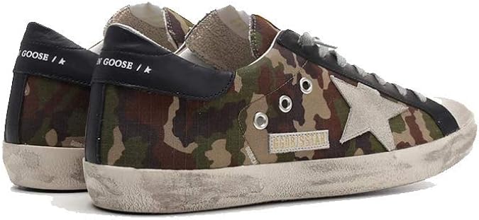 golden goose women's camouflage sneakers