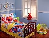 Sesame Street Scribbles 10-piece Toddler Bedding Set