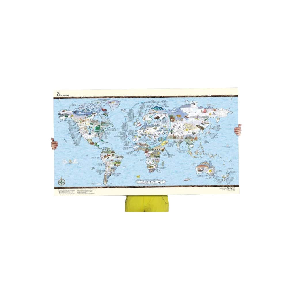 Surf System Unisex Adult Posters, Multi-Colour, One Size