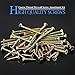 Glarks 250Pcs 5 Size #10 Coarse Thread Phillips Drywall Screws with Bugle Head for Drywall Sheetrock, Ceiling and Wood - Zinc Plated Carbon Steel