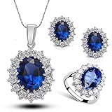 Prime Leader Women's Sapphire Sets Engagement Ring