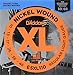 D'Addario ESXL110 Nickel Wound Electric Guitar Strings, Regular Light, Double Ball End, 10-46
