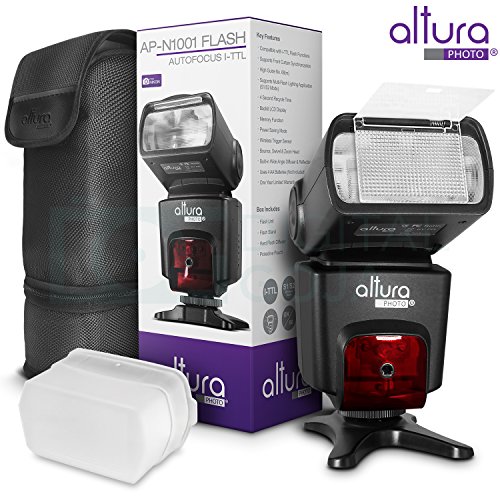 Altura Photo Flash Kit for NIKON DSLR D7100 D7000 D5300 D5200 D5100