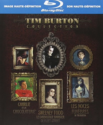 Tim Burton Collection - Coffret - Sweeney Todd + Charlie Et La Chocolaterie + Les Noces Funèbres - Pack
