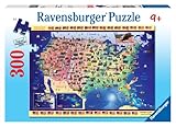 Ravensburger Usa Map - 300 Pieces Puzzle