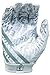 adidas Adizero 4.0 Adult Football Receiver's Gloves, White/White, Large