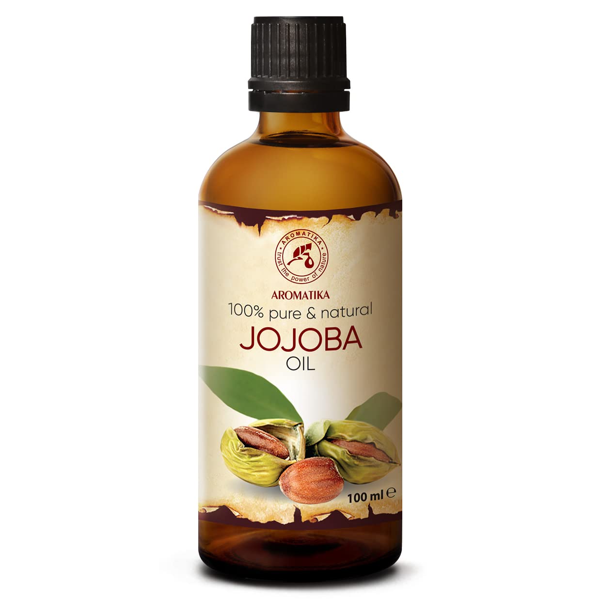 Gold Native Jojoba Oil 100ml - Cold Pressed - Argentina - Simmondsia Chinensis Seed Oil - 100% Pure & Natural - Intensive Facial Care - Hair - for Massage - Body Care