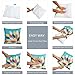 HIPPIH 18 x 18 Pillow Inserts Set of 4, Hypoallergenic Decorative Square Pillow Form Insert with Zips, White