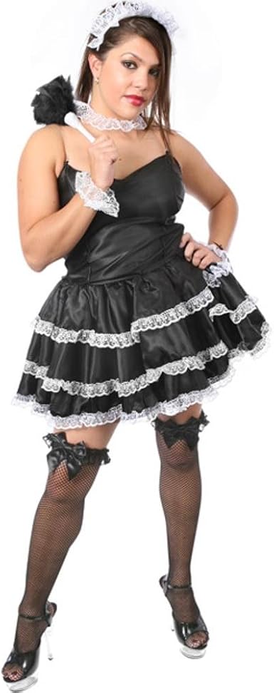 plus size french maid costume amazon