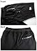 BROKIG Men's Gym Shorts, Athletic Workout Running Mesh Shorts with Pockets (L, Black)