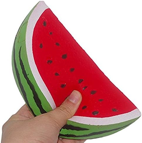 Jumbo Slow Rising Squishies Watermelon Charms Kawaii Fruit Squishies Cream Scented Toys For Kids and Adults