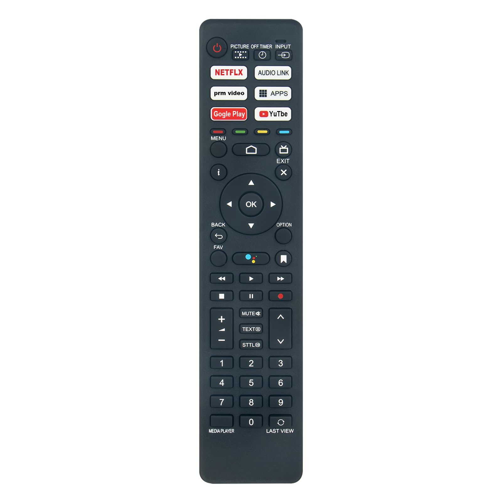 R3PA265 Replace Remote for PANASONIC TH-50LX800K TX-43LX820E TX-43LXT886 TX-43LXF887 TX-43LXN888 TX-43LXW834 TH-43LX800Z TX-43LXX889 TX-43LX810E TX-43LX800E TX43LX800B TH75LX800K TH65LX800K TH55LX800K
