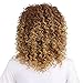 Mildiso Short Wigs for Black Women Afro Curly Wig Kinky Wigs African American Hair Wig Heat Resistant with Wig Cap M022