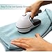 Lint Remover- Electric Rechargeable Fabric Shaver Operated Fabric Defuzzer-Shaver (White)