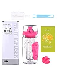omorc infusor botellas de agua (rosa)