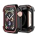 Compatible with Watch Case 44mm, Shock Proof Protective Rugged Case Scratch Resistant Bumper Cover Replacement for Watch Series 5/4 44mm