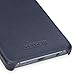 TETDED Premium Leather Case for BlackBerry Motion, Snap Cover, Caen (Nappa Dark Blue)