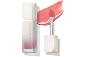 Heart Percent Dote On Mood Pure Glow Tint, Watery & Lightweight Moisturizing Lip Stain Long Lasting Liquid Lipstick 6.8g, 01. Peach Coral