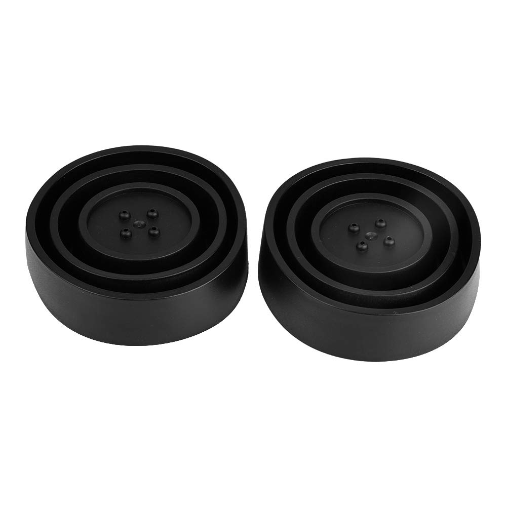 Aramox 2Pcs Headlight Dust Cover,Universal Sealed Rubber Car LED Headlight Dust Cover Housing Seal Cap 100mm Black Type-C