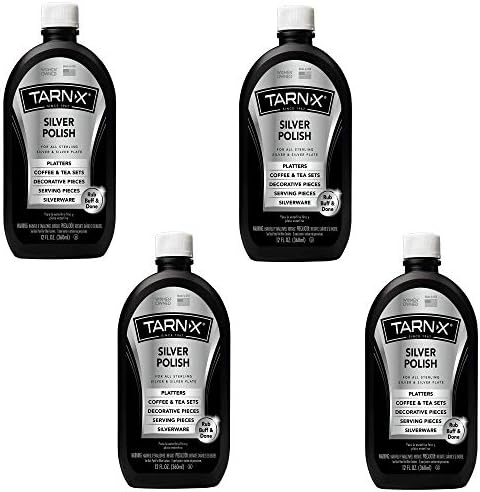 Tarn-X TS-12 Silver Polish, 12-Ounce, 4 Pack
