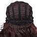 Yilys 80s Long Curly Men's Mullet Wig Heavy Metal Halloween Rocker Style Hair (Brown)