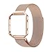 BeneStellar Fitbit Blaze Band, Milanese Band With Frame for Fitbit Blaze Smart Fitness Watch