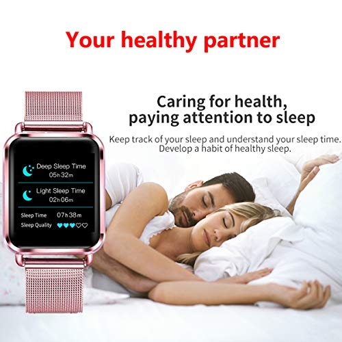 Smart Watch Color Touch Screen Pedometer Heart Rate Monitor Blood Pressure Activity Tracker Sleep Monitor Camera Bluetooth Sport Fitness Tracker - Thumbnail 3