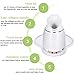 Facial Mask Machine with Steamer Function 2 in 1 Multi-function Automatic DIY Natural Fruit and Vegetable Mask Maker(US Plug)