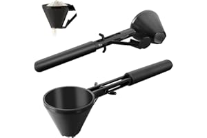 CAFEMASY Measuring Scoop with Funnel for Filling Water Bottles with Protein Powder Milk Powder Filling Resuable K Cup Coffee Capsule with Coffee Grounds