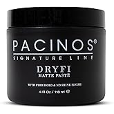 Pacinos DRYFI No-Shine Matte Paste - Matte Finish Styling Paste for Men | No-shine matte finish, Firm styling hold, Adds texture and definition, For men's hairstyles