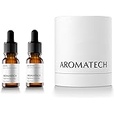 AromaTech Santal & Love Affair Set | Aroma Diffuser Essential Oils Blend of Santal Cardamom, Papyrus, Musk | Love Affair Jasmin, Saffron, Cedar, Ambergris - 10 Milliliter