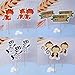 48Pcs Animal Cupcake Toppers Double Sided Kids Party Cake Snack Decorations, Food Picks Baby Shower Decorating Tools
